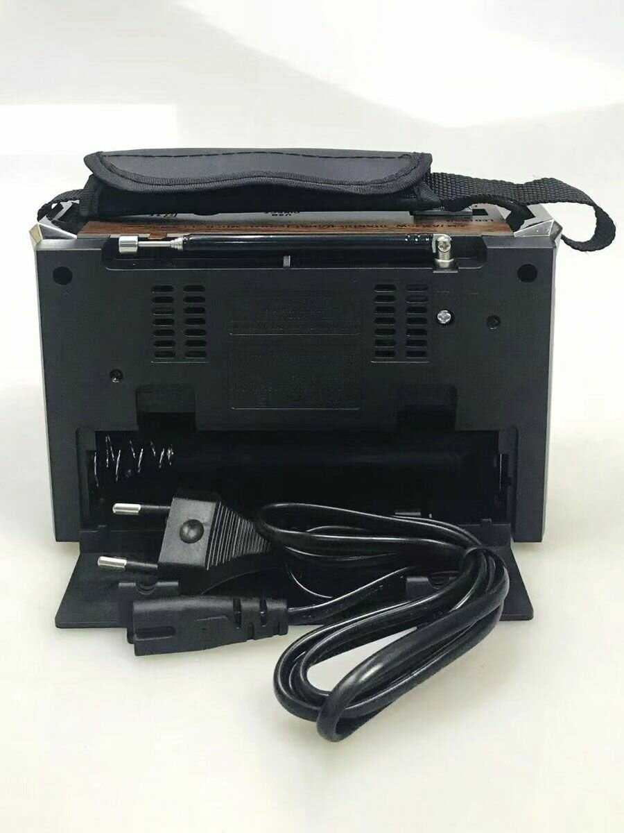 Ретро радиоприемник MyLatso портативный радио плеер (Bluetooth FM USB MP3 TF SD) фотография 4