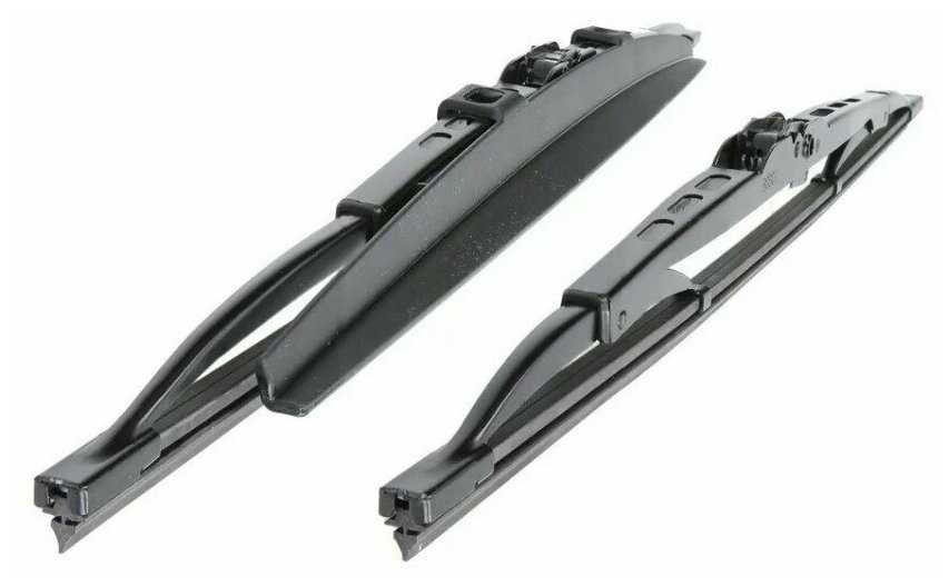 Щетка стеклоочистителя каркасная Bosch Twin Spoiler 608S, 2 шт. фотография 2