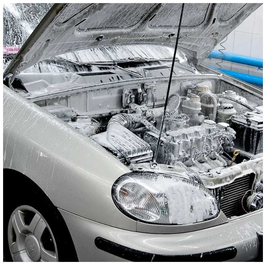Автошампунь KimiKa MOTOR EXTRA для мытья двигателя, 1 литр, высокая концентрация фотография 4