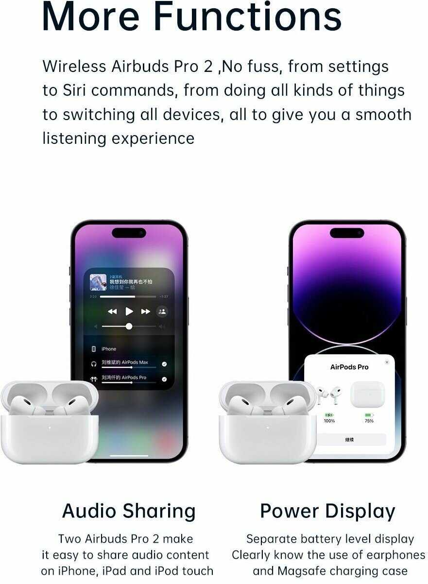 Беспроводные наушники WiWU Airbuds Pro 2 SE фотография 8