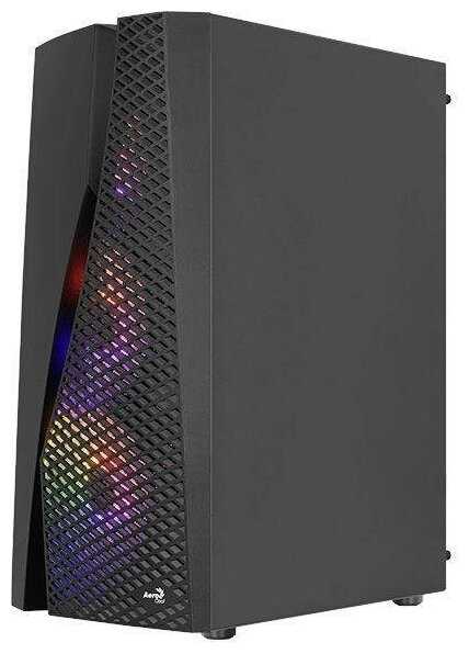 Корпус microATX Aerocool Wave-G-BK-v2 Без БП чёрный фотография 2