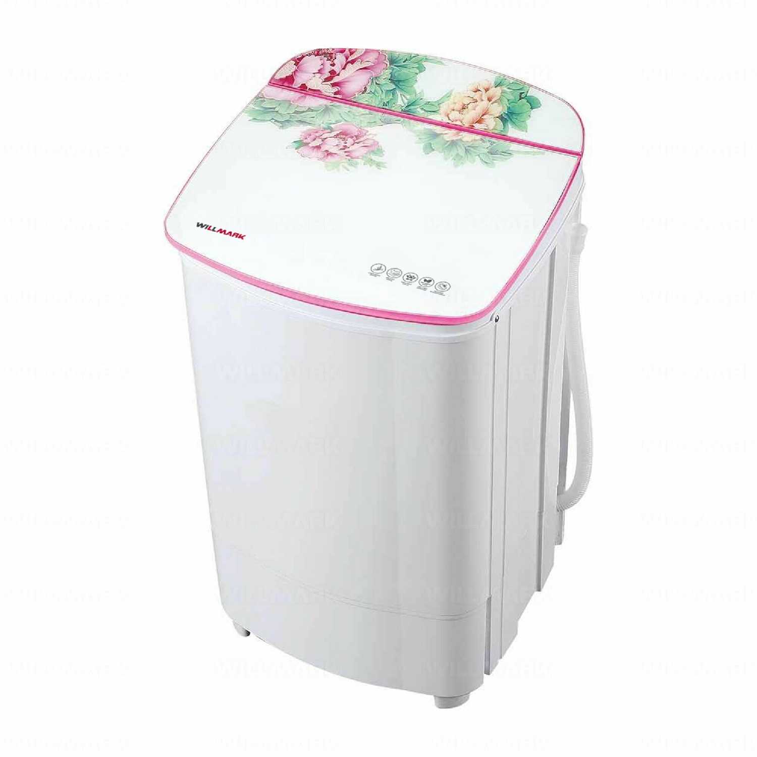 Центрифуга WILLMARK SD-68GS (загрузка белья 6.8кг, стеклянная крышка, 1300 об./мин.)