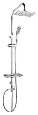 Душевая стойка Lemark LM8804C, хром