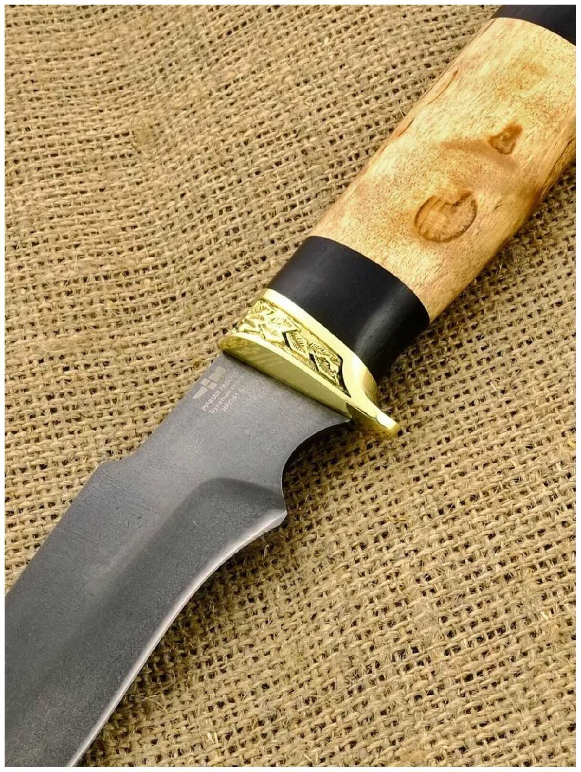 Нож ручной работы Ножемир булатная сталь кардинал (5220)б фотография 3