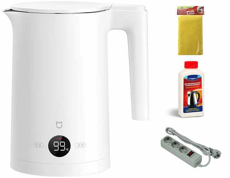 Чайник электрический Xiaomi Mijia Smart Kettle Bluetooth 2 фотография 13