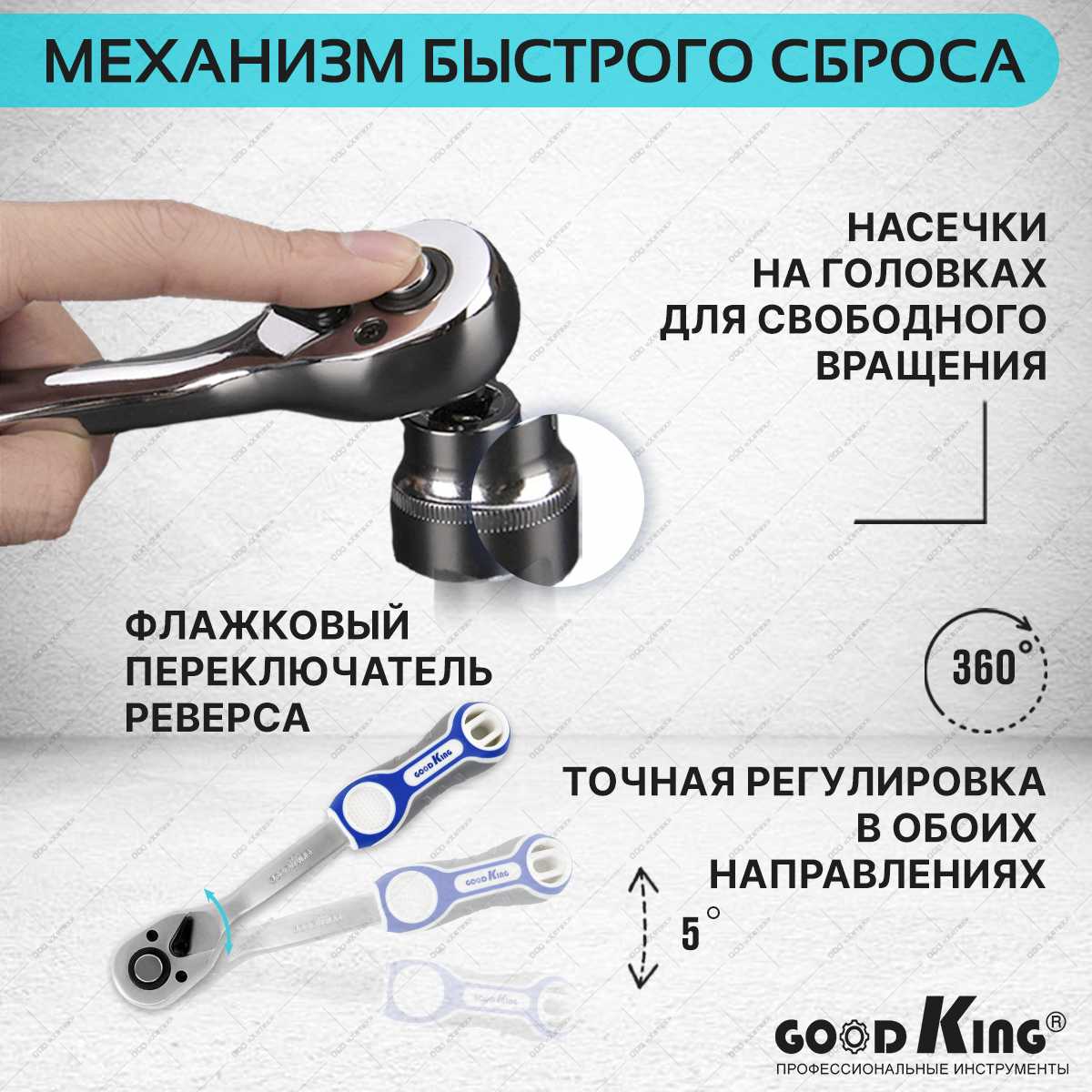 Набор инструментов GOODKING Набор инструментов (B-10041) фотография 9