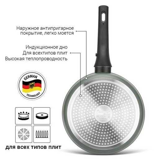 Сковорода Fissman Brilliant 14384 фотография 6