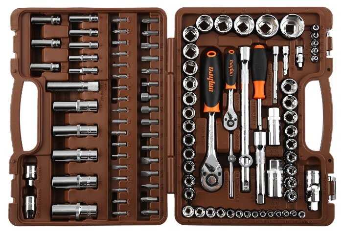 Набор инструментов Ombra OMT108S (108 предм.) фотография 1