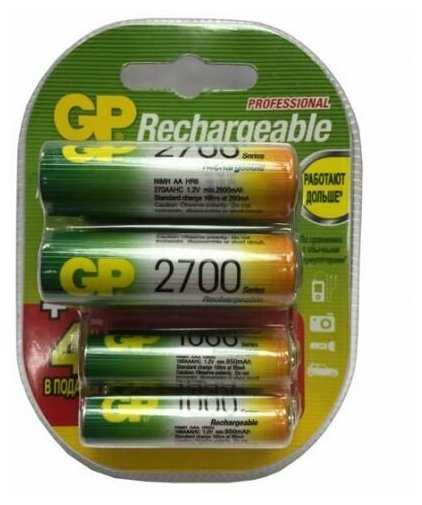 Аккумулятор GP 270AA/100AAAHC