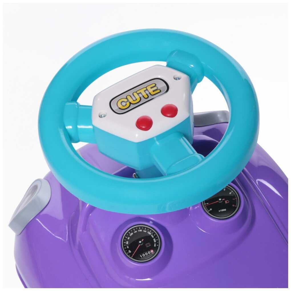 Каталка-толокар Babycare Speedrunner с музыкальным рулем (616A) фотография 11