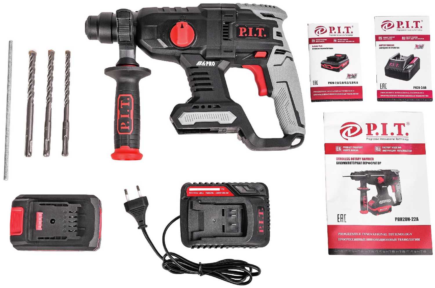 Перфоратор P.I.T. PBH20H-22A фотография 2