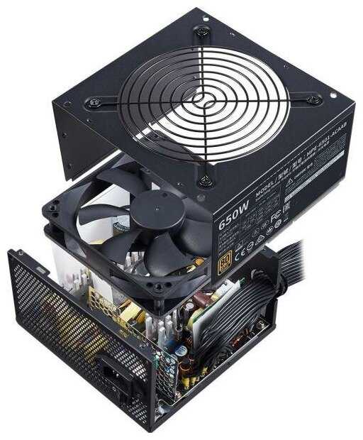 Блок питания Cooler Master MWE Bronze 650 V2 650W (MPE-6501-ACAAB) фотография 9