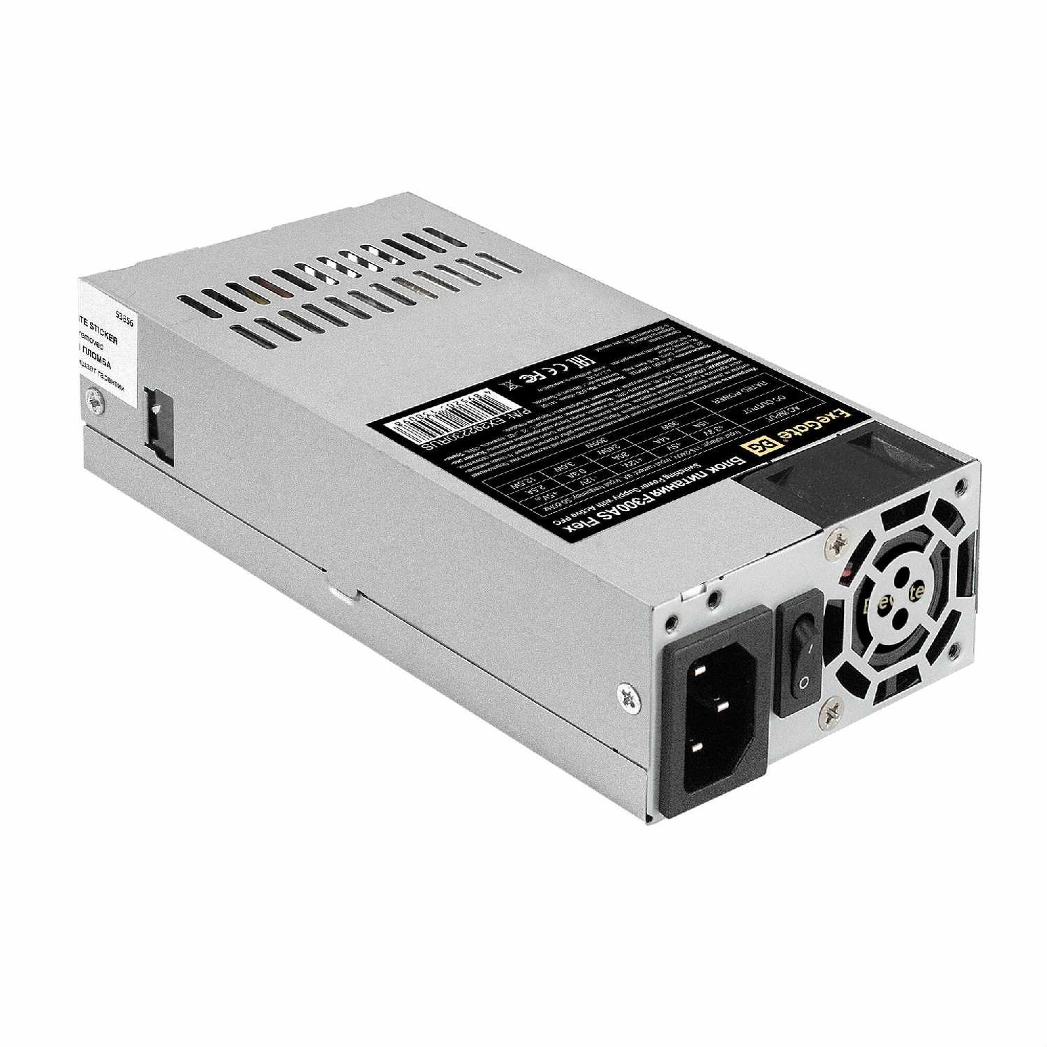 EXEGATE Блок питания EX292230RUS 300W F300AS Flex ATX фотография 1