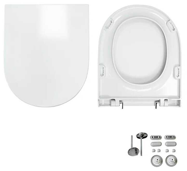 Чаша унитаза подвесная SANITA LUXE Best DM BSTSLWH0104 с горизонтальным выпуском фотография 4