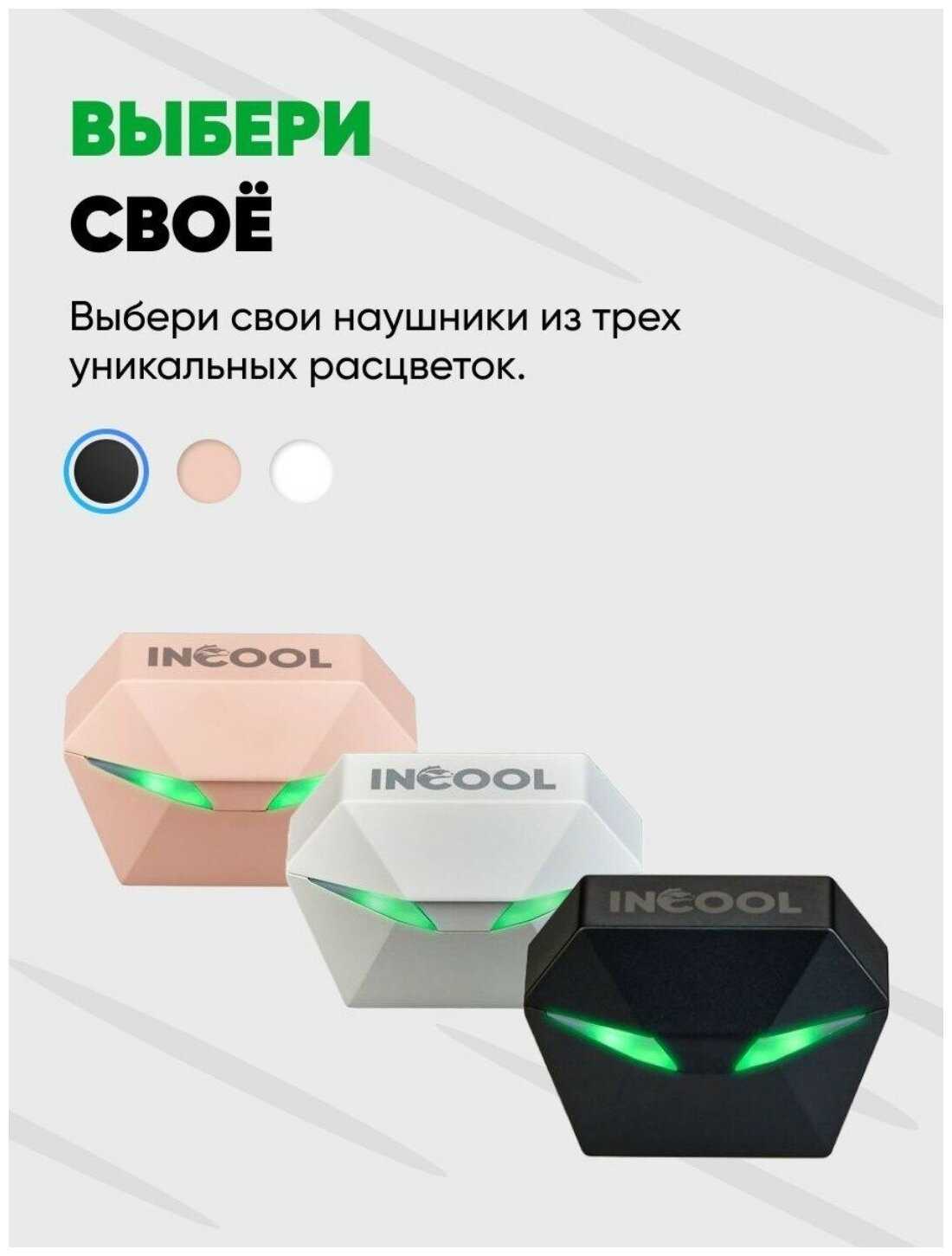 Спортивные беспроводные наушники INCOOL TWS фотография 10