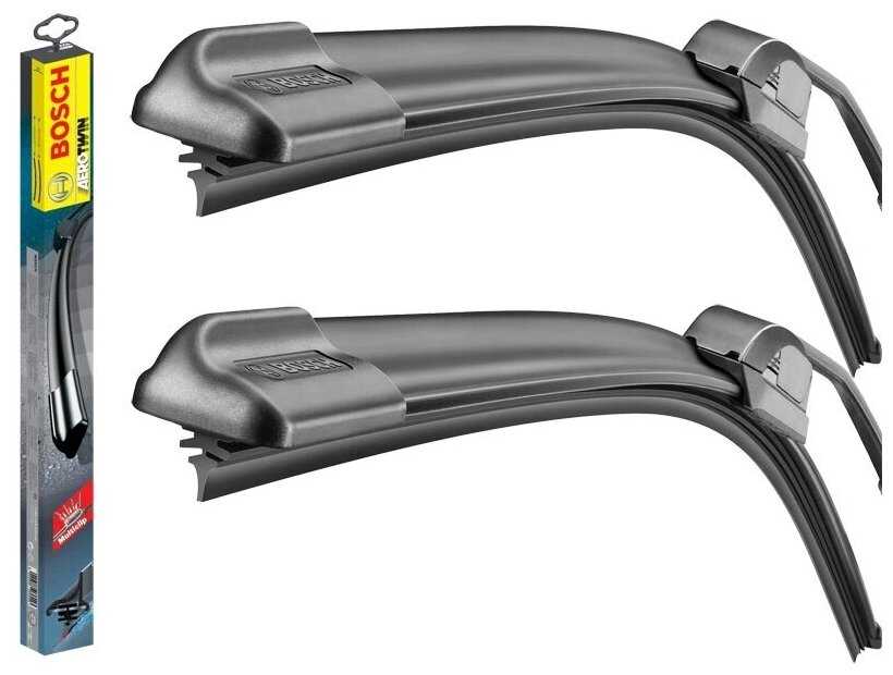 Щетка стеклоочистителя бескаркасная Bosch Aerotwin A934S, 2 шт. фотография 17