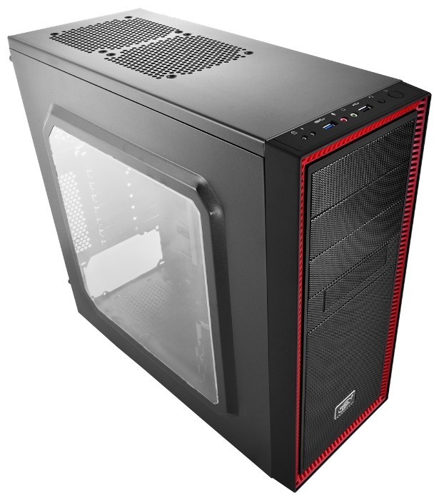 Компьютерный корпус Deepcool Tesseract SW Red фотография 2