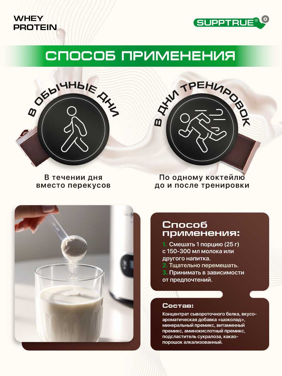Протеин сывороточный Supptrue изолят белка (Supptrue) фотография 19
