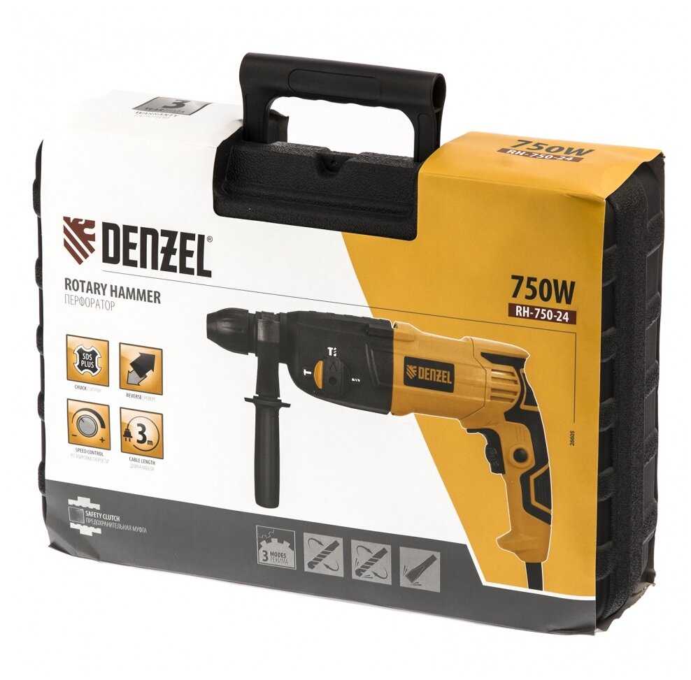 Перфоратор Denzel RH-750-24 фотография 10