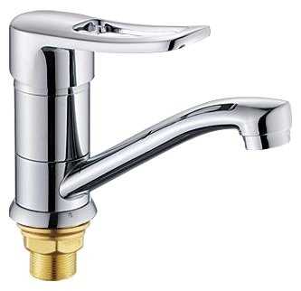 Смеситель для раковины (умывальника) Potato P45150-2, рычажный