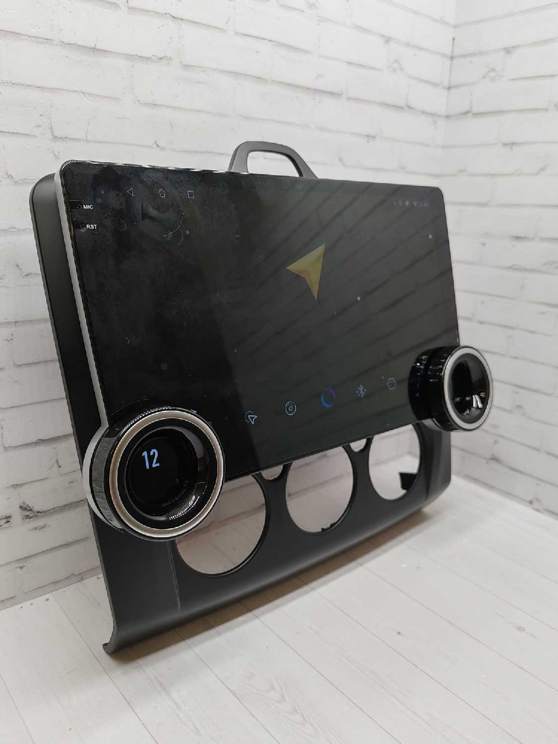 Магнитола с крутилками андроид 13, QLED экран 10', WiFi, GPS, USB, Блютуз, Кулер охлаждения, для Форд Фокус-2 (Ford Focus) 2005-2011г фотография 4