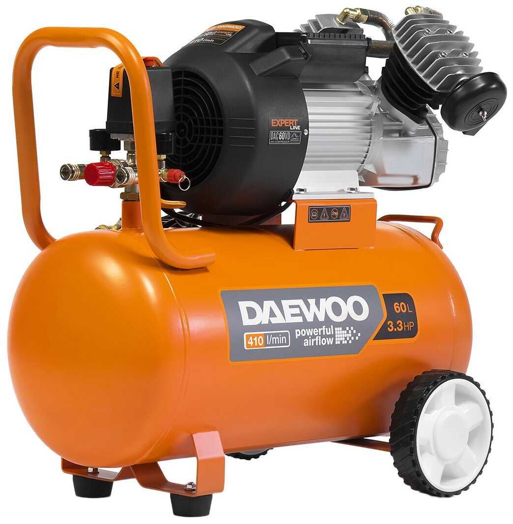 Компрессор Daewoo Power Products DAC 60VD, 2.4 кВт