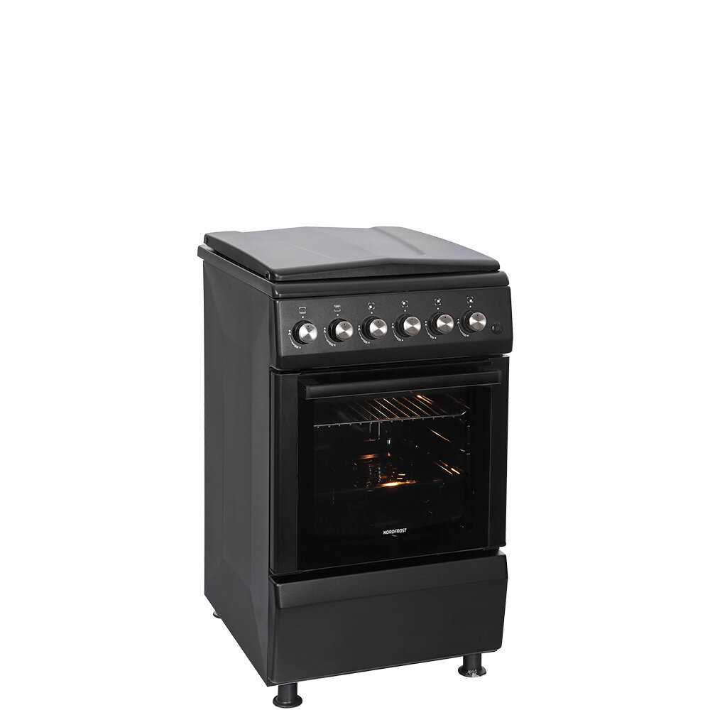 Газовая плита NORDFROST GG 5061 W (50 литров, авторозжиг конфорок, газ-контроль духовки) фотография 8