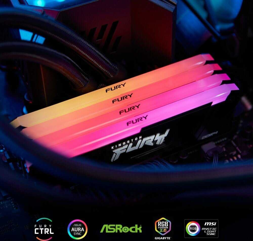 Оперативная память Kingston Fury DDR4 DIMM CL16 (KF432C16BB2AK4/128) фотография 25