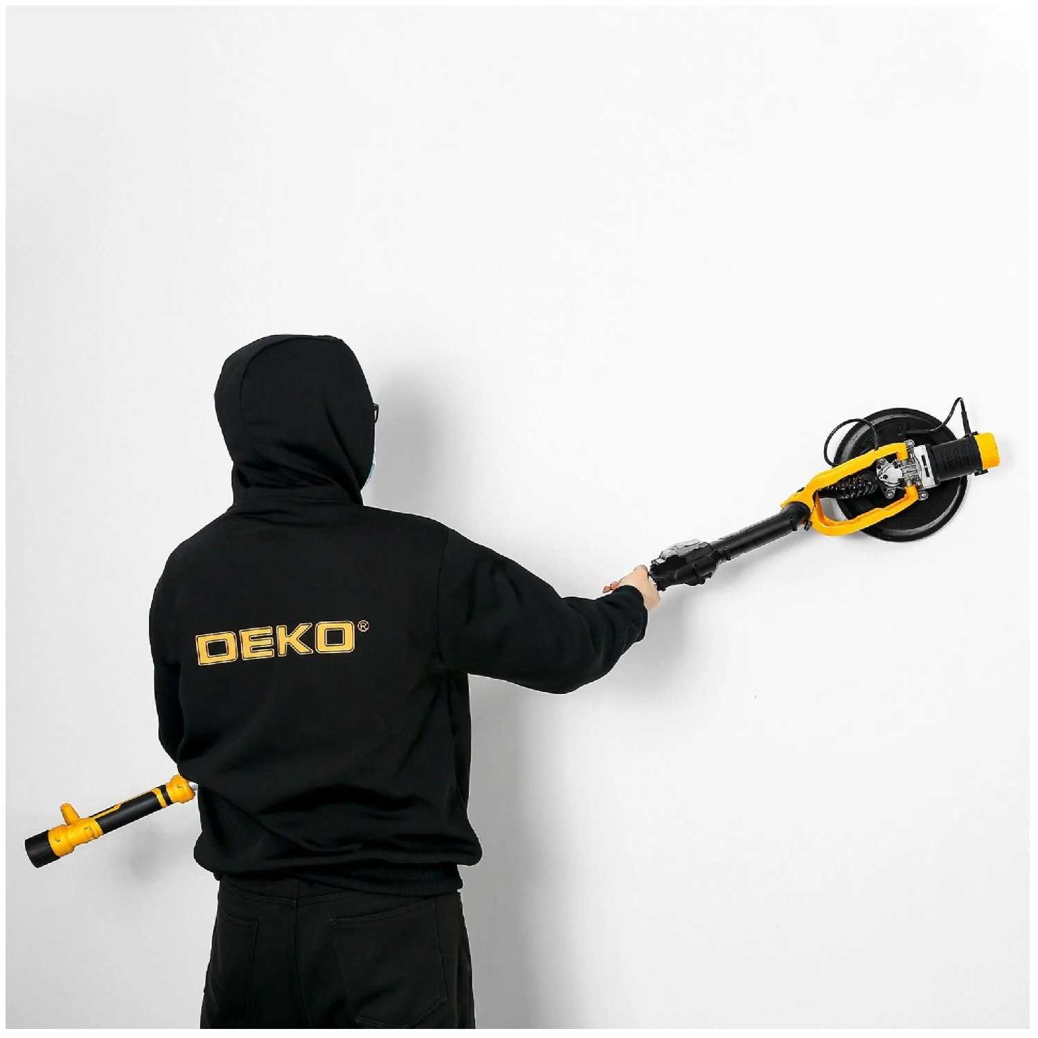 Шлифмашина для стен и потолков DEKO DKG1050 (063-2208) фотография 7
