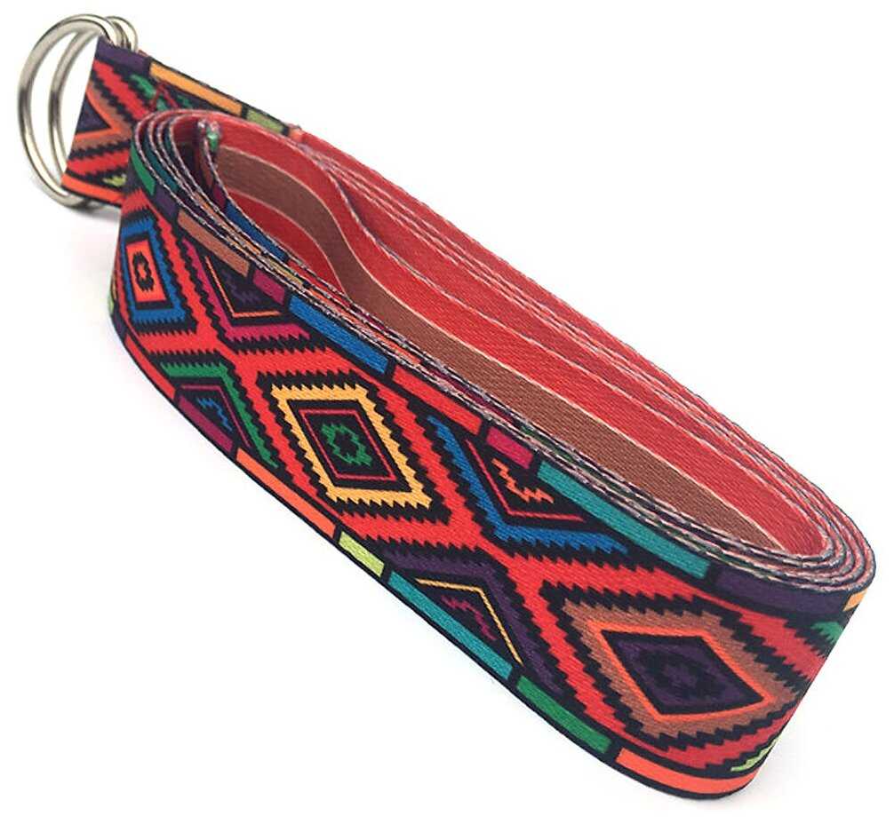 Ремешок для йоги Start Up NT40051 р 183х3,8 см style А фотография 4