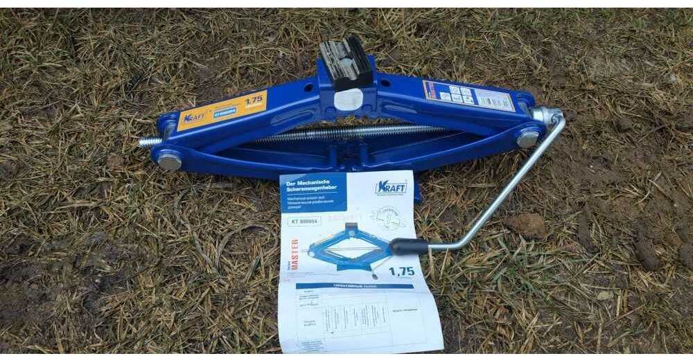 Домкрат KRAFT Домкрат ромбический механический (800054) фотография 12