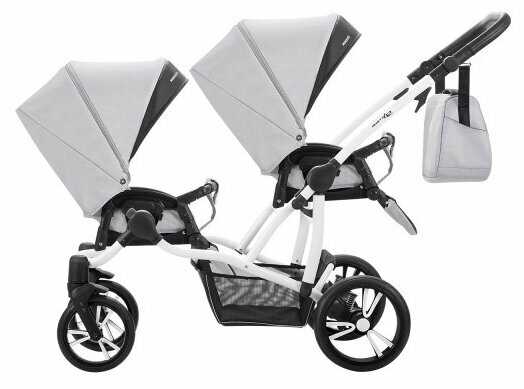 Универсальная коляска для двойни Bebetto 42 Comfort 2017, 2 в 1 фотография 16