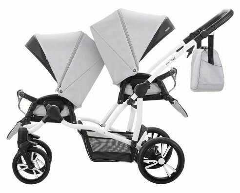 Универсальная коляска для двойни Bebetto 42 Comfort 2017, 2 в 1 фотография 17