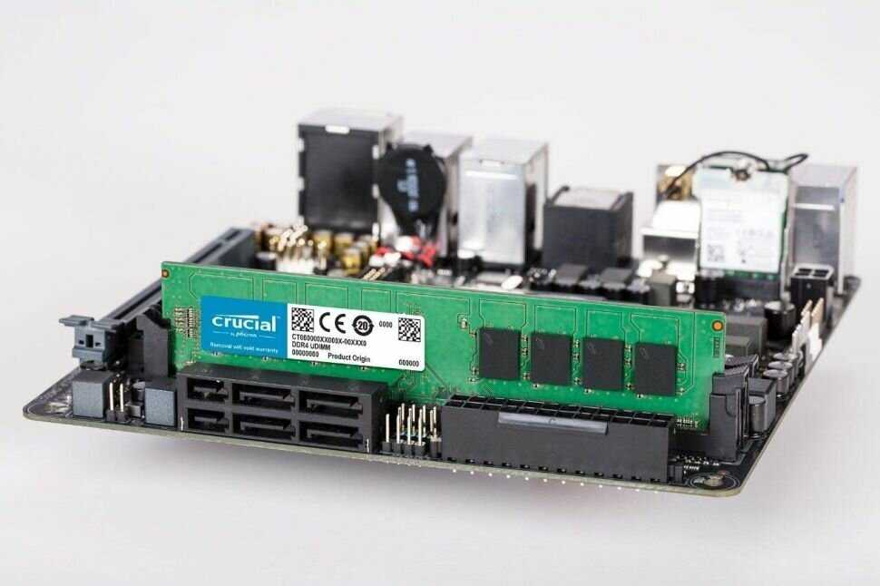 Оперативная память Crucial Value 4 ГБ DDR4 DIMM CL19 (CT4G4DFS8266) фотография 12