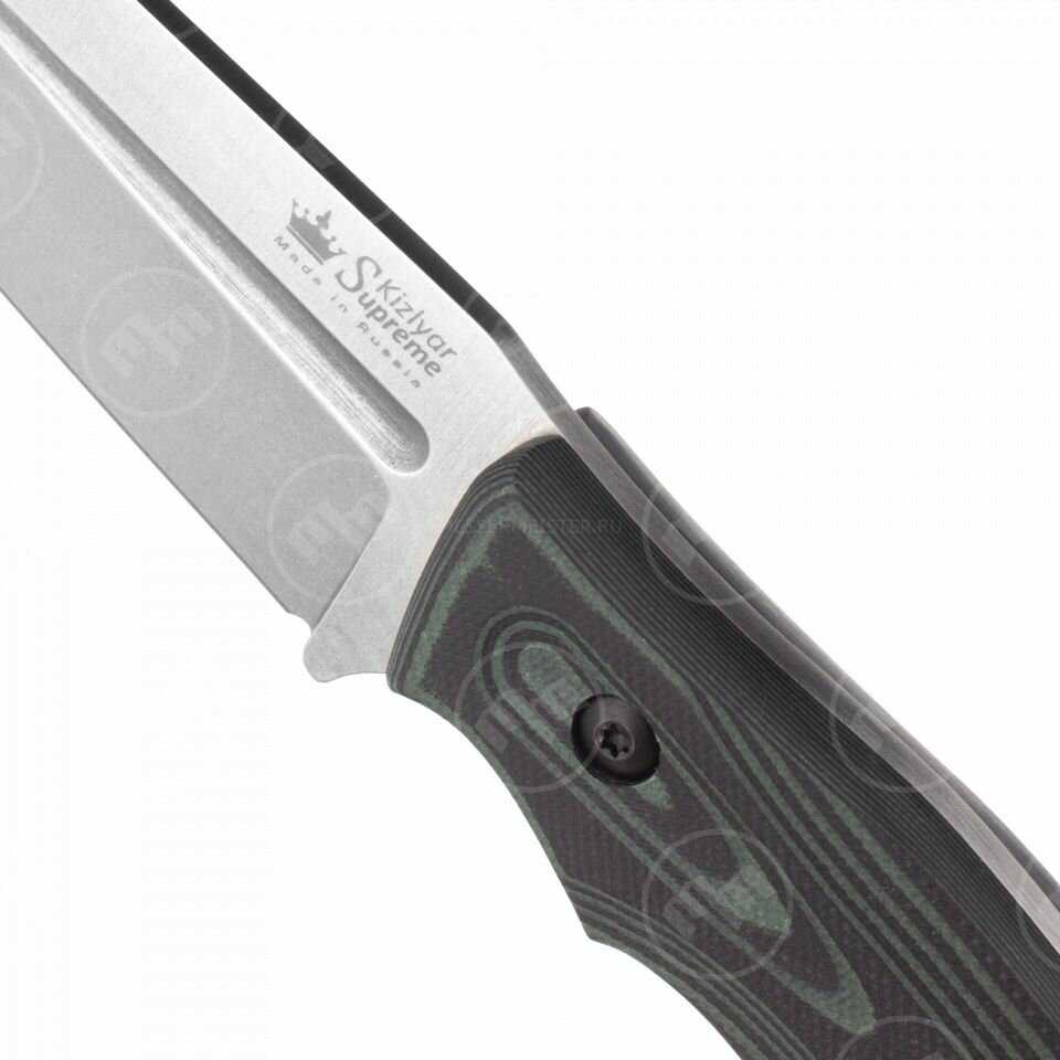 Нож с фиксированным клинком City Hunter (CityHunter G10 Elmax SW) фотография 2