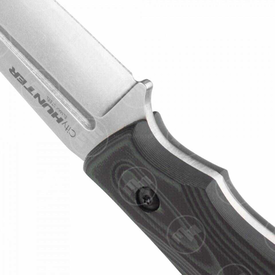Нож с фиксированным клинком City Hunter (CityHunter G10 Elmax SW) фотография 3