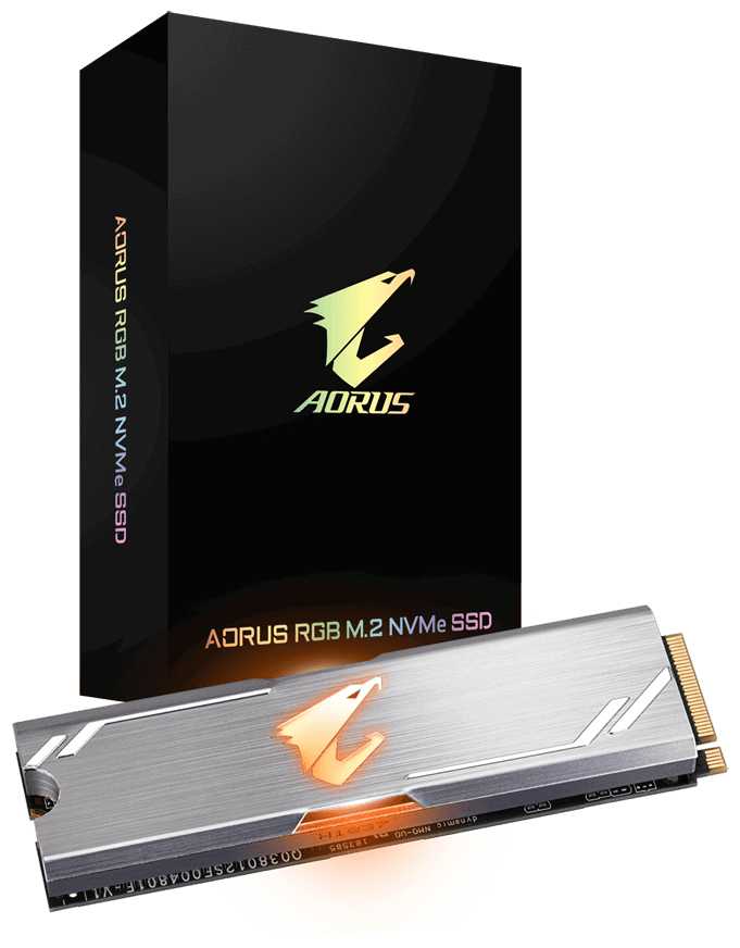 Твердотельный накопитель GIGABYTE AORUS RGB M.2 (GP-ASM2NE2256GTTDR) фотография 4
