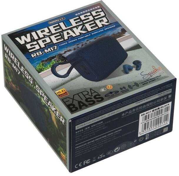 Колонка REMAX Tuner Series Portable Wireless Speaker (RB-M17) фотография 5