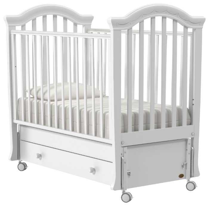 Детская кровать Nuovita Perla swing продольный (Vaniglia/Ваниль)