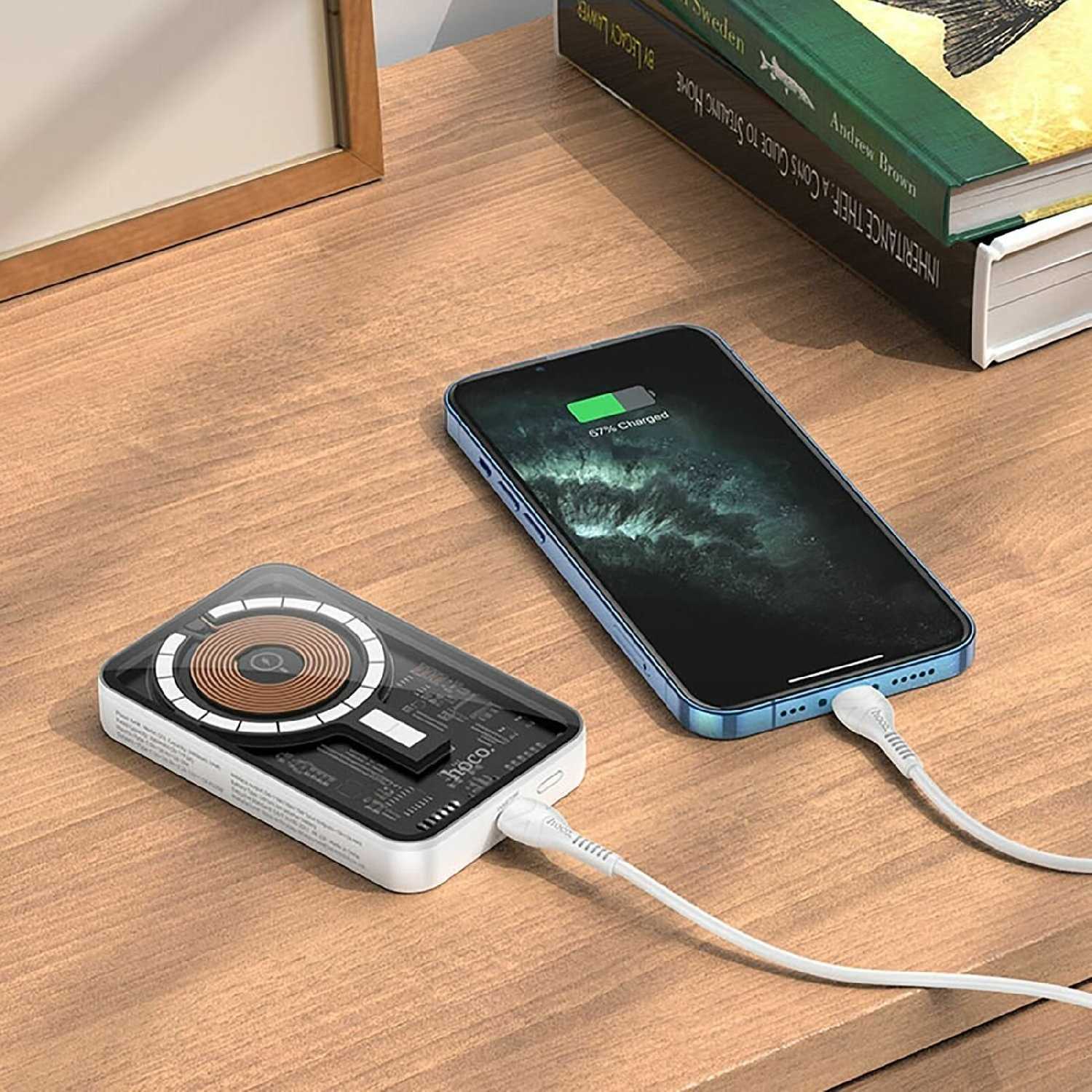 Магнитный аккумулятор HOCO Q10 PD20W (5000mAh) фотография 14