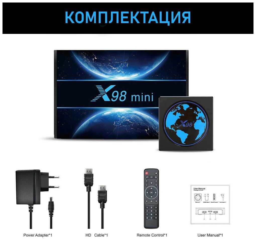 Смарт ТВ приставка DGMedia X98 mini (Amlogic S905W2) фотография 11