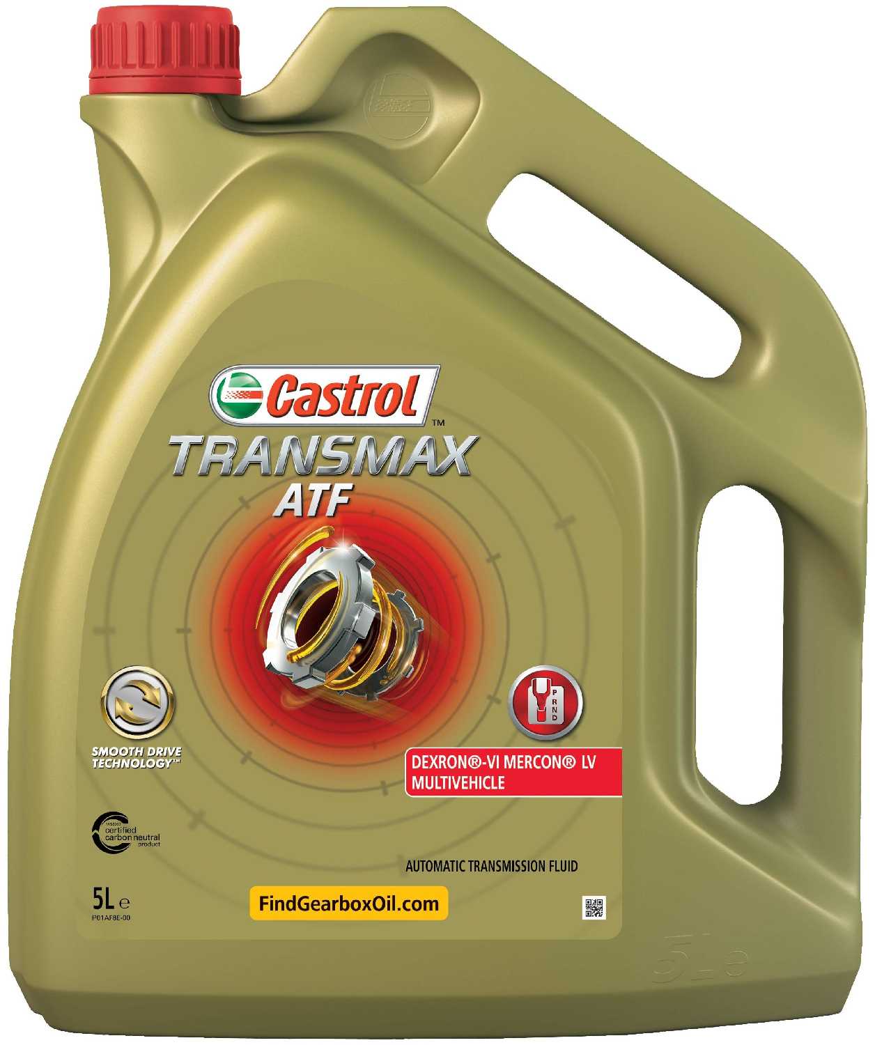 Трансмиссионное масло Castrol Transmax ATF DEXRON®-VI MERCON® LV Multivehicle 5 л