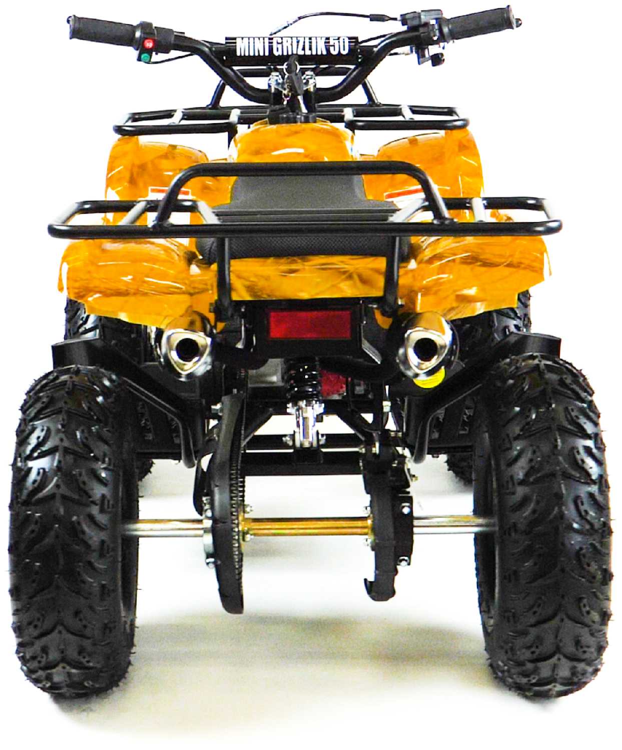 MOTAX Квадроцикл ATV Mini Grizlik Х-16 Big Wheel с механическим стартером фотография 5
