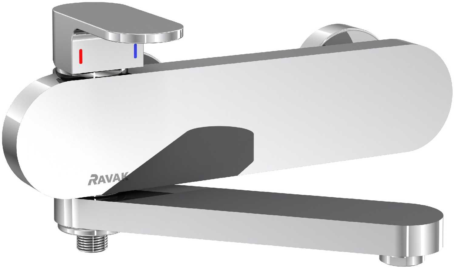 Смеситель для душа RAVAK Chrome CR 022.00/150, рычажный фотография 1