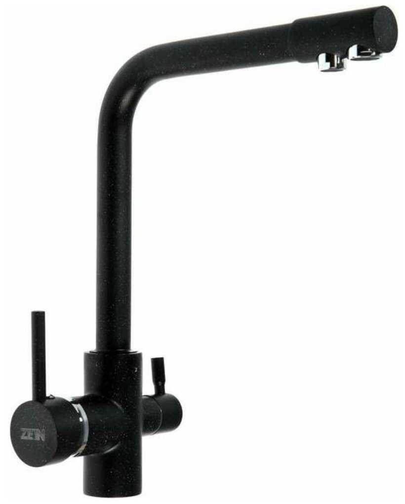 Смеситель для кухни (мойки) ZEIN Z1303, рычажный фотография 11