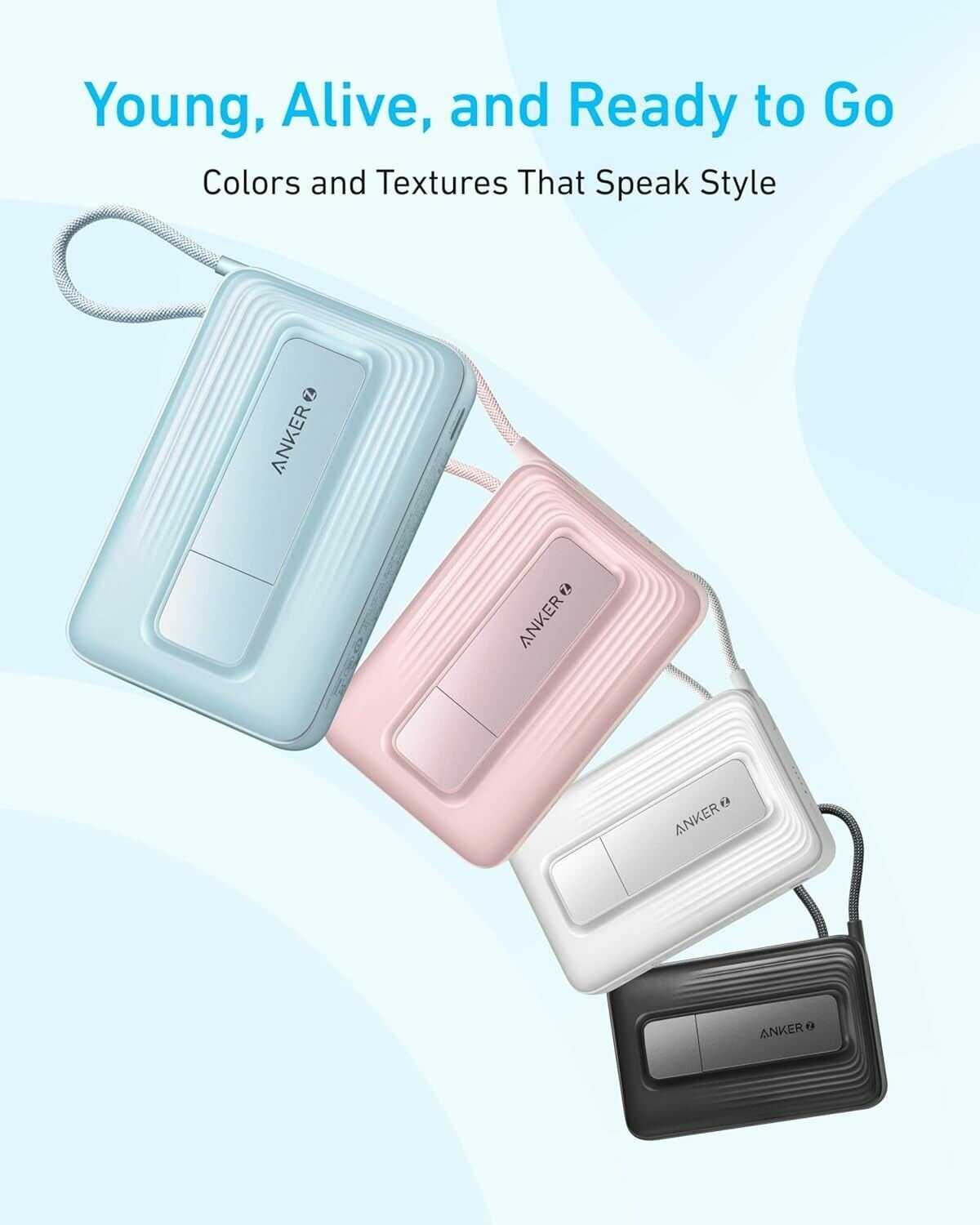 Внешний аккумулятор Anker Zolo Magsafe Power Bank 10000mAh (30W) фотография 4