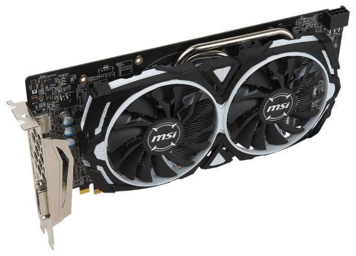 Видеокарта MSI Radeon RX 580 Armor 8G OC фотография 2