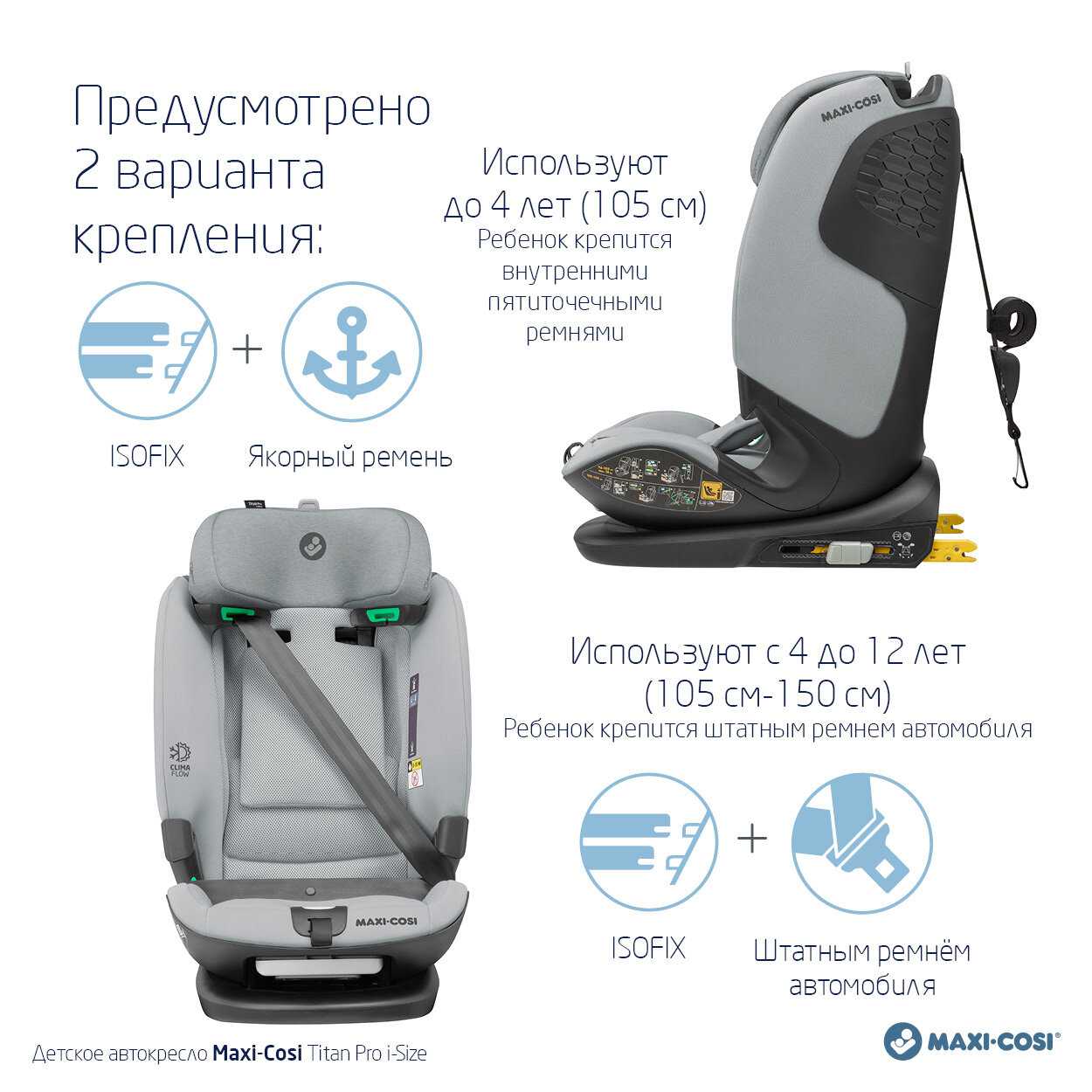 Автокресло Maxi-Cosi Titan Pro i-Size фотография 7