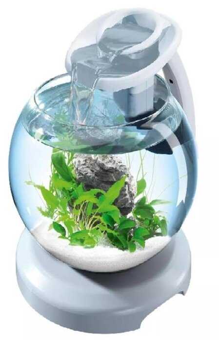 Аквариумный набор 6.8 л (освещение, крышка, фильтр) Tetra Cascade Globe Duo Waterfall фотография 1