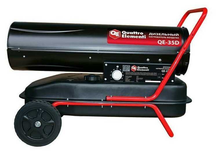 Дизельная тепловая пушка Quattro Elementi QE-35D фотография 2